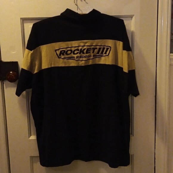 Triumph Motorcycle 🏍 XXL polo shirt - Picture 3 of 5